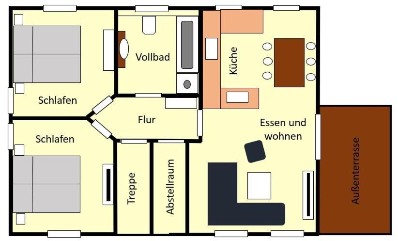 Apartamento Nordstern Tönning Exterior foto